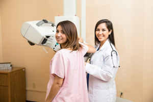 A mammogram is a safe low-dose X-ray procedure that takes pictures of the internal tissues of your breasts. This simple exam is performed as a screening or diagnostic study, to determine the possibility of irregularities within the breast. It can reveal areas too small or deep to feel, which may or may not require further investigation. Digital Mammography is the most advanced diagnostic technology available for the early detection of breast cancer.